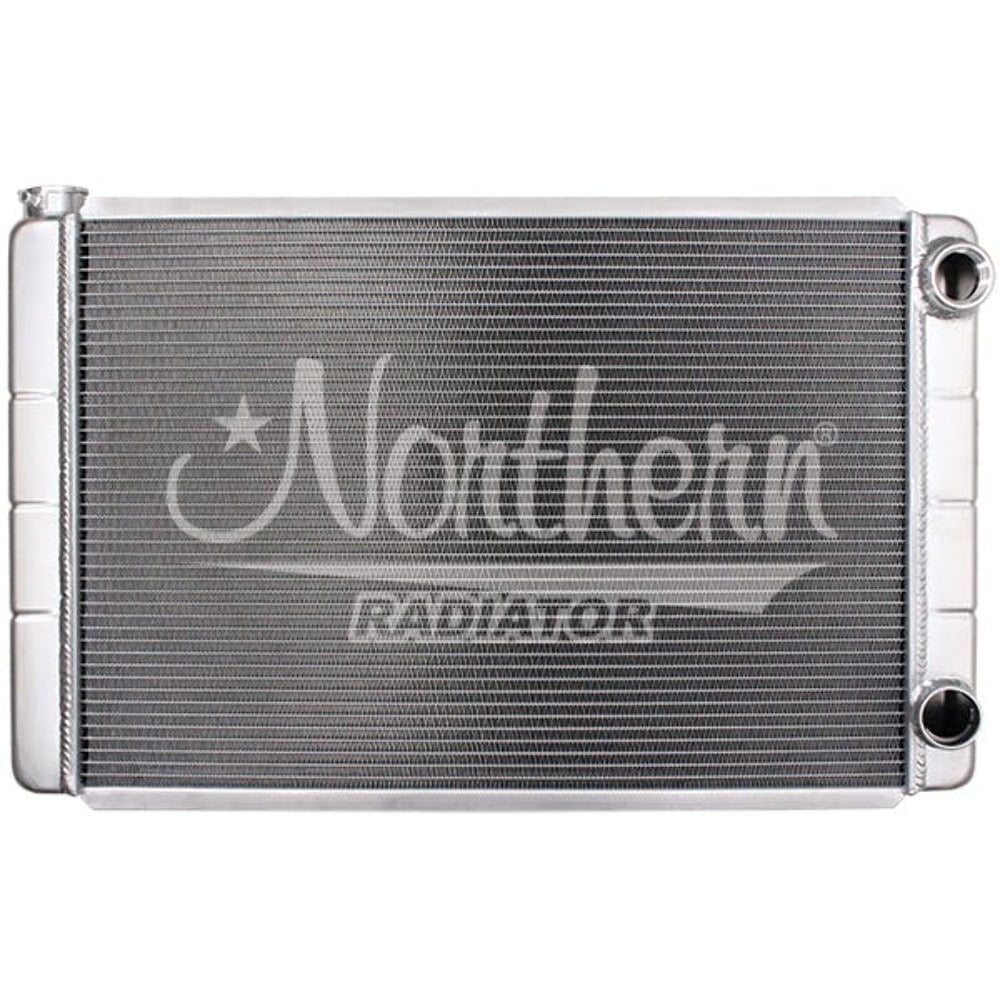 Northern Radiator 204124 Race Pro Radiator - 31 x 19 GM Double Pass With Threaded Inlet Connection