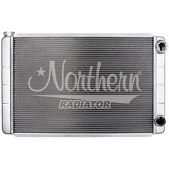Northern Radiator 204124 Race Pro Radiator - 31 x 19 GM Double Pass With Threaded Inlet Connection