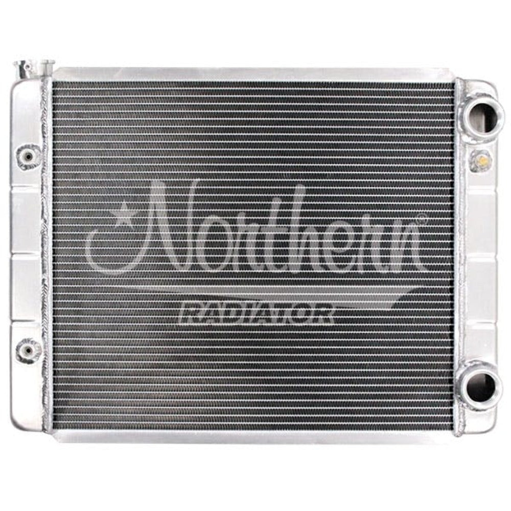 Northern Radiator 204128 Race Pro Radiator - 26 x 19 Double Pass LS Conversion With Threaded Connections