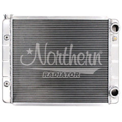 Northern Radiator 204128 Race Pro Radiator - 26 x 19 Double Pass LS Conversion With Threaded Connections