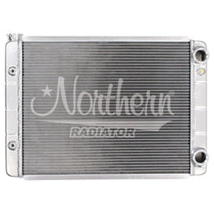 Northern Radiator 204129 Race Pro Radiator - 28 x 19 Double Pass LS Conversion With Threaded Connections