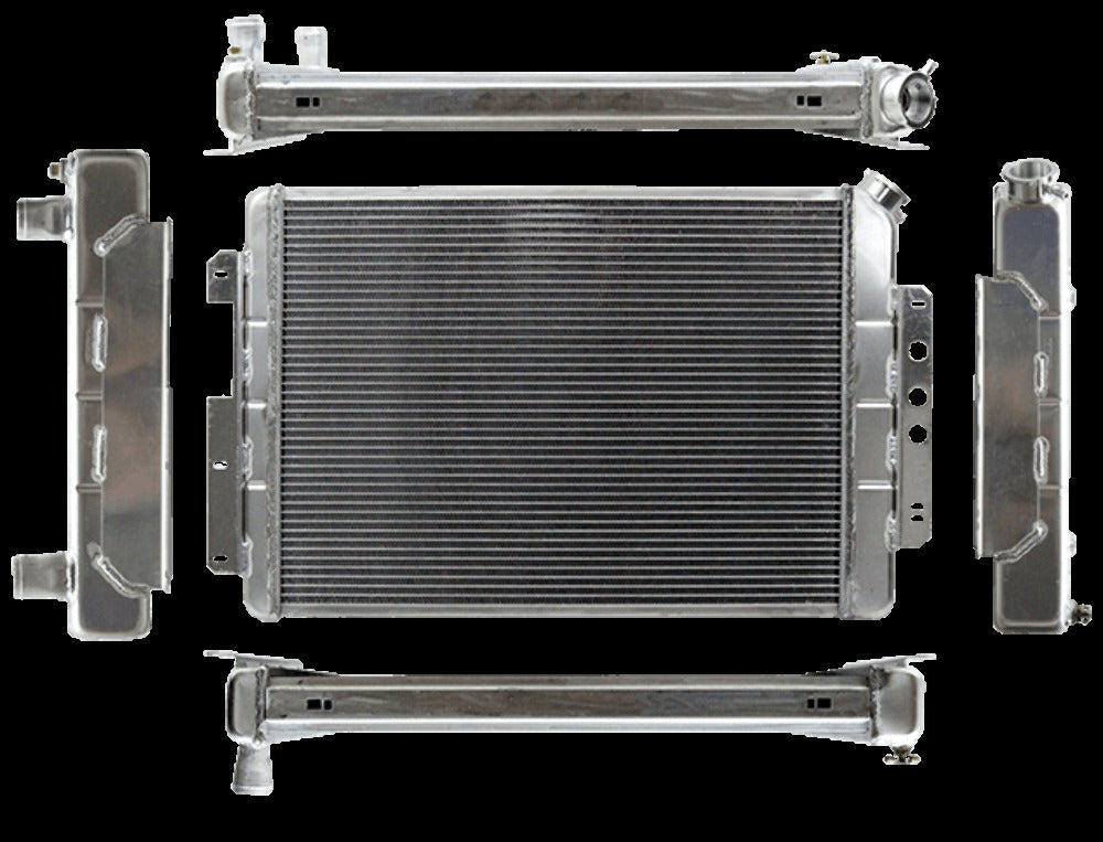 Northern Radiator 205182 Muscle Car Radiator - 27 3/4 x 18 1/2 x 3 1/8