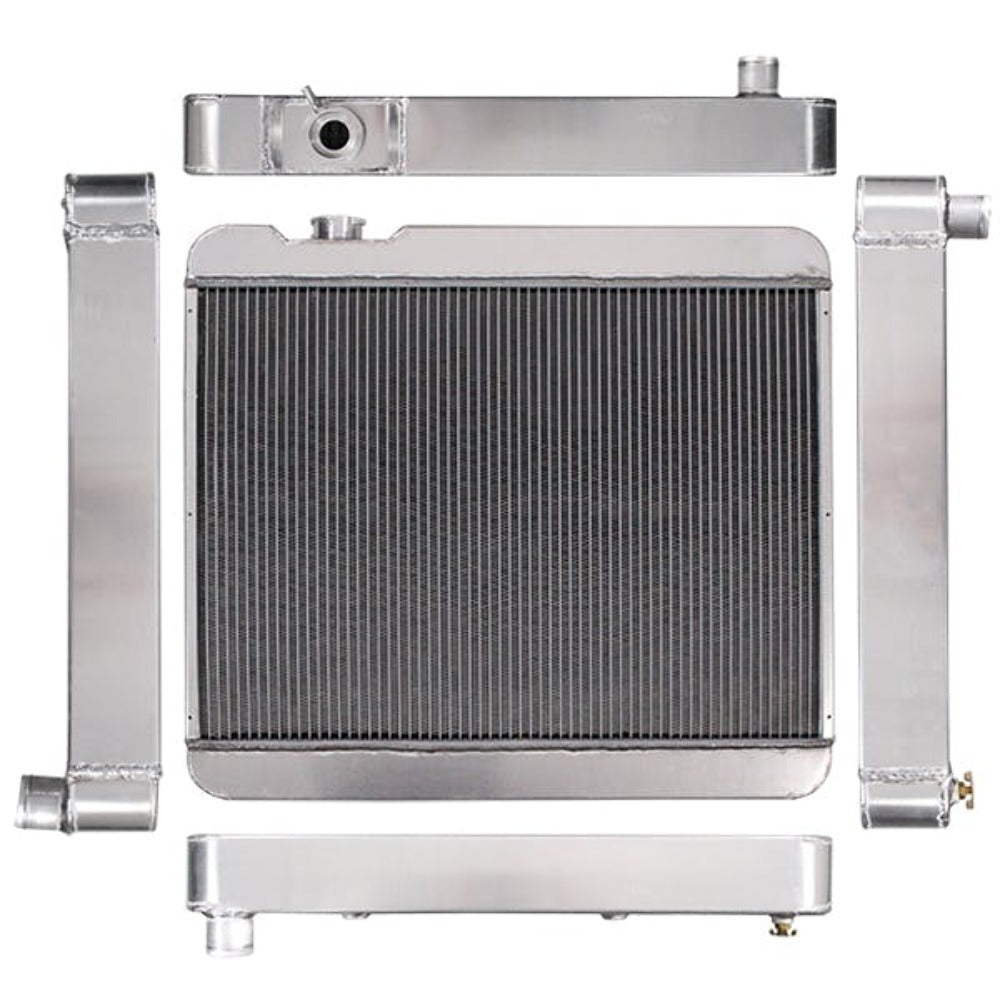 Northern Radiator 205194 Muscle Car Radiator - 22 1/2 x 25 1/4 x 3 1/8