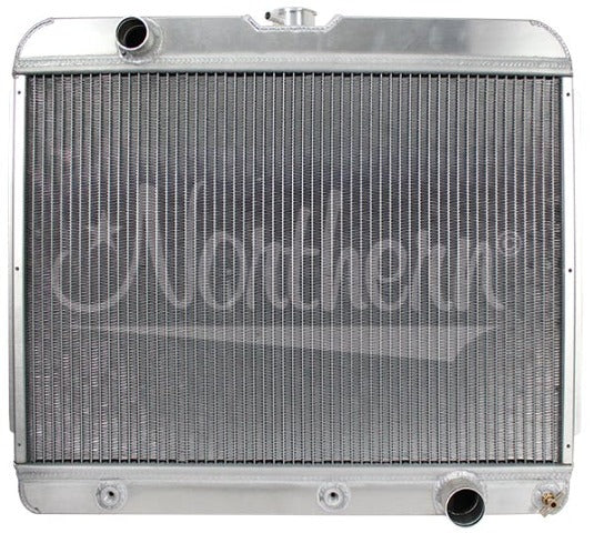 Northern Radiator 205217 Muscle Car Radiator - DOWNFLOW - 22 3/8 x 25 3/8 x 3 1/8