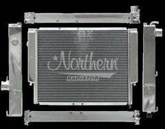 Northern Radiator 205224 Sport Compact Radiator - 26 1/2 x 18 1/4 x 2 1/2