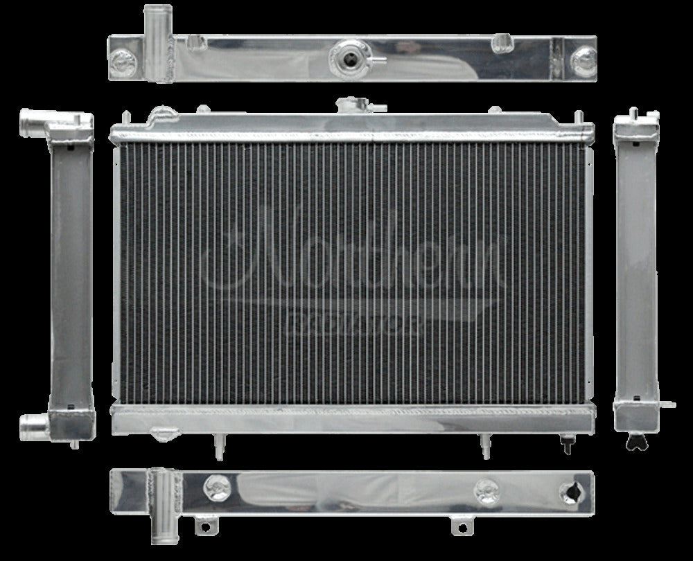 Northern Radiator 205244 Sport Compact Radiator - 17 1/4 x 26 1/8 x 2 1/2