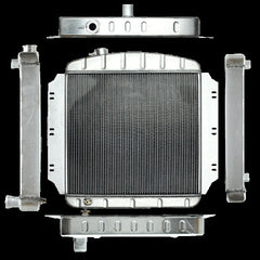Northern Radiator 205251 Muscle Car Radiator - 19 3/8 x 21 1/8 x 2 1/4