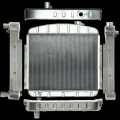 Northern Radiator 205252 Muscle Car Radiator - 17 1/8 x 21 1/8 x 2 1/4