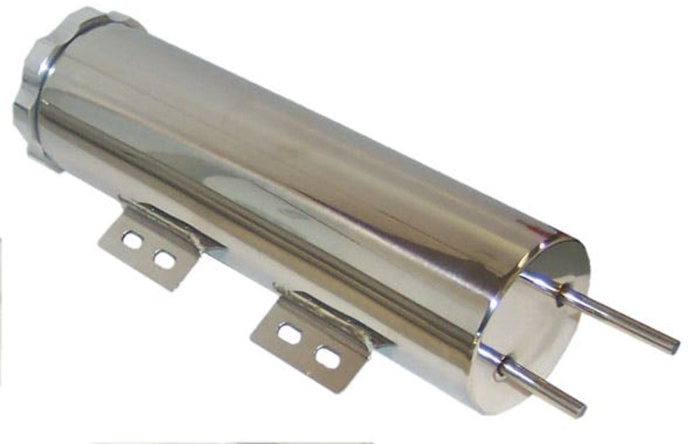 Northern Radiator Z12021 16 x 3 Polished Chrome Radiator Overflow Tank