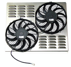 Northern Radiator Z40002 Dual 10 Inch Fan/Shroud Combo