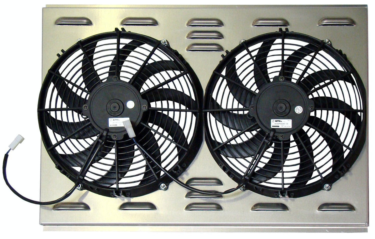 Northern Radiator Z40006 Dual 12 Inch Fan/Shroud Combo