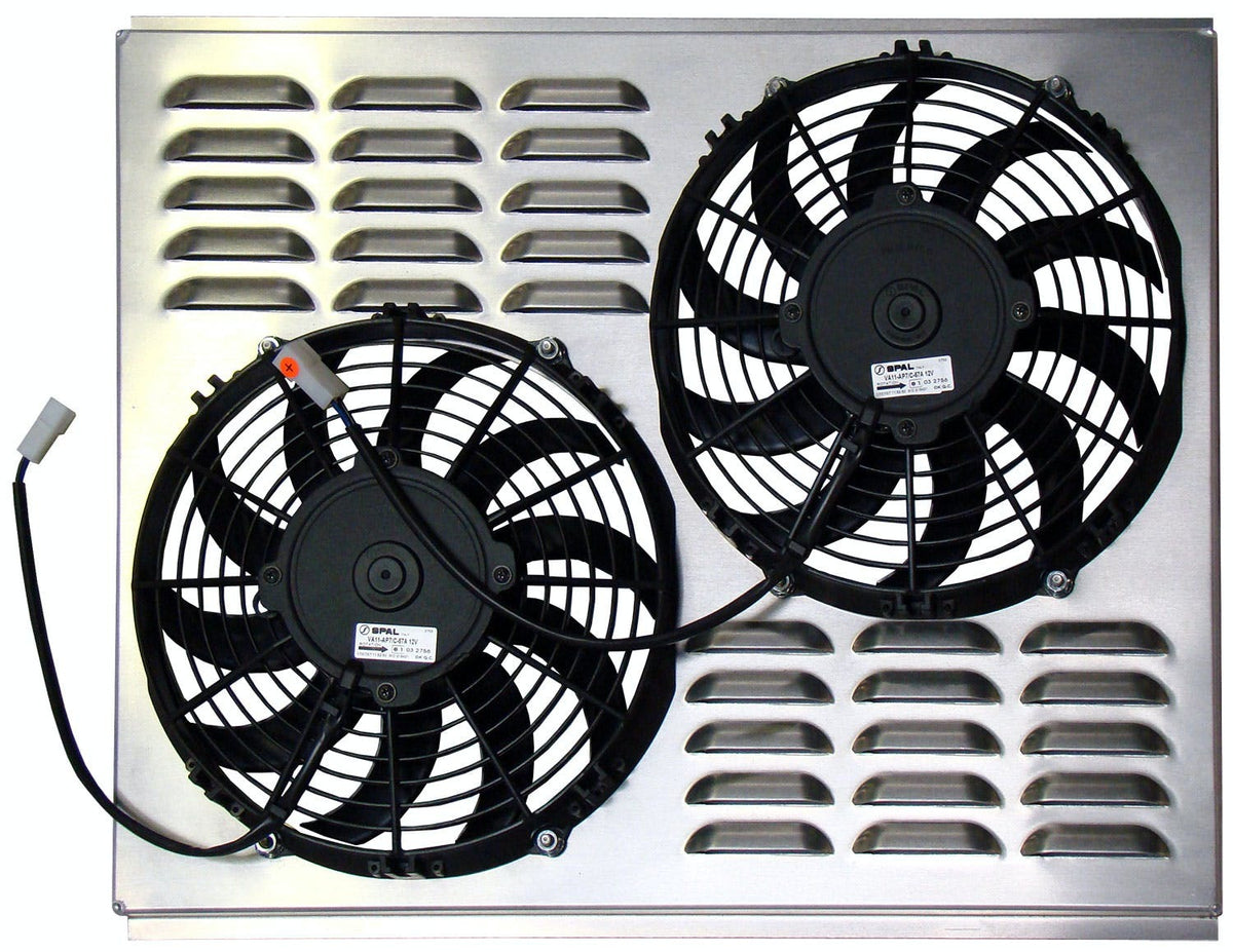 Northern Radiator Z40007 Dual 10 Inch Fan/Shroud Combo
