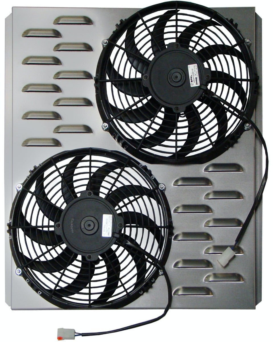 Northern Radiator Z40066 Dual 11 Inch Fan/Shroud Combo
