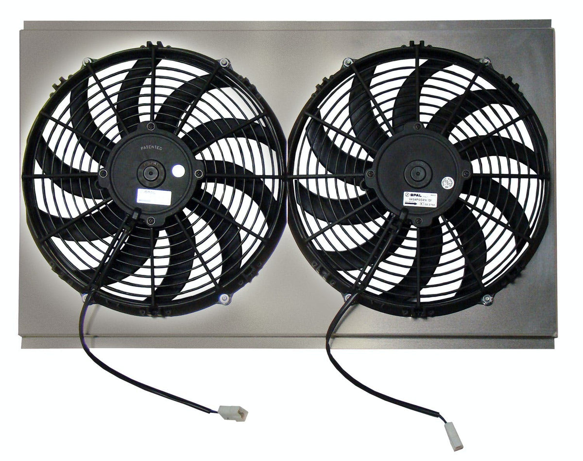Northern Radiator Z40071 Dual 12 Inch Fan/Shroud Combo