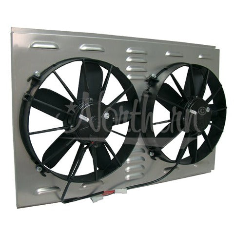 Northern Radiator Z40076 Dual 12 Inch Hurricane Electric Fan