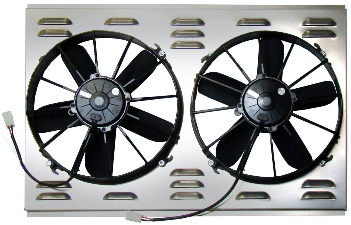 Northern Radiator Z40083 Dual 12 Inch Hurricane Electric Fan