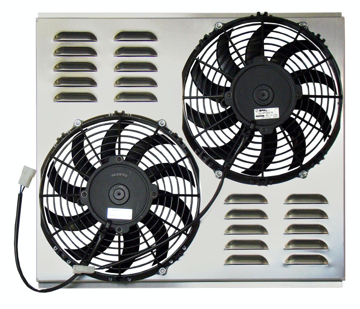 Northern Radiator Z40088 Dual 10 Inch Fan/Shroud Combo