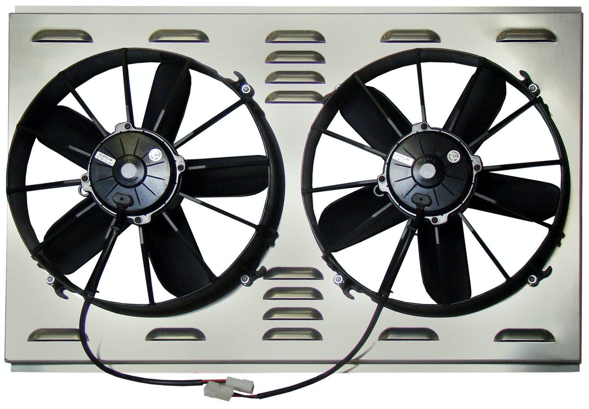 Northern Radiator Z40099 Dual 12 Inch Hurricane Electric Fan