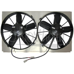 Northern Radiator Z40101 Dual 12 Inch High CFM Electric Fan