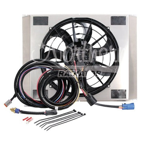 Northern Radiator Z40140 Single 16 Inch Brushless Fan/Shroud Combo