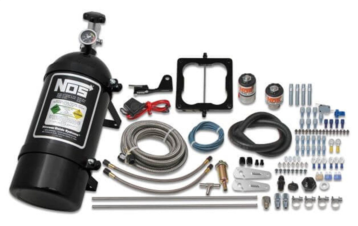 NOS 02002BNOS CHEATER V8 HOLLEY DOM. 4BBL BLACK