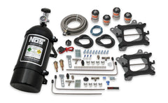 NOS 02010BNOS CHEATER V8 DUAL HOLLEY and