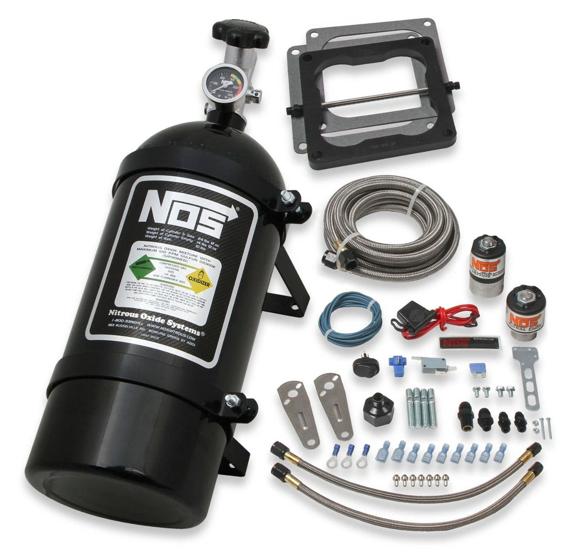 NOS 02101BNOS BIG SHOT 190-300 HP HOLLEY, BLACK