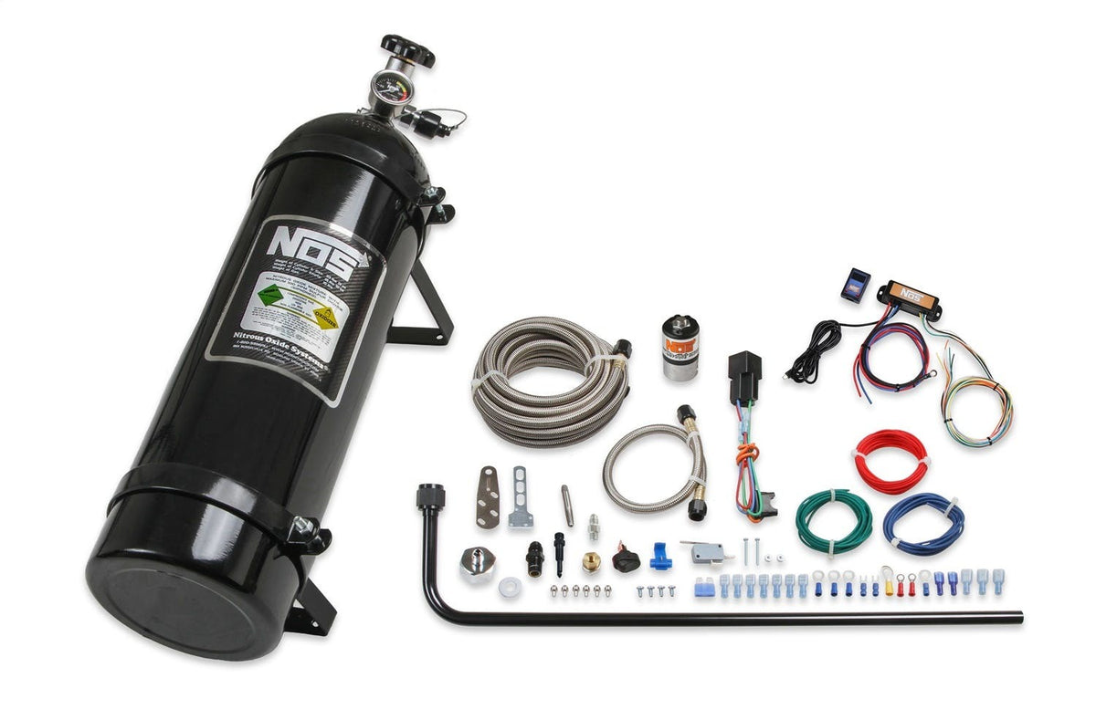NOS 02522BNOS DRY DIESEL SYSTEM 15LB BOTTLE BLACK