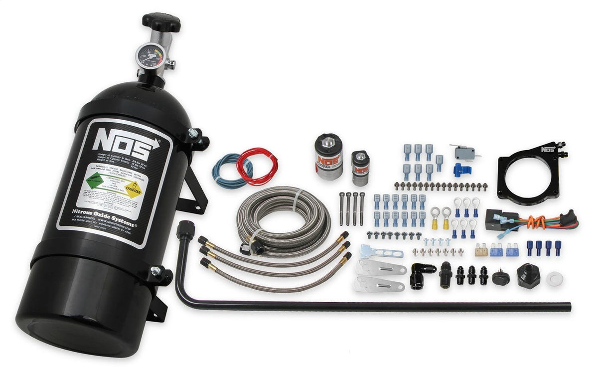 NOS 05163BNOS 90MM LS WITH 4-BOLT CABLE TB KIT-BLACK