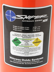NOS 14740NOS 10 LB. BOTTLE - SNIPER ORANGE