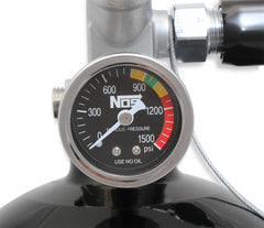 NOS 14745B-TPINOS 10 LB. BOTTLE W/RACER SAFETY, BLACK