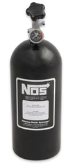 NOS 14745BNOS BOTTLE, 10 LB., W/SUPER HI-FLO, BLACK