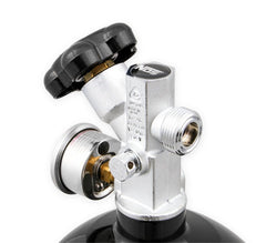 NOS 14750BNOS BOTTLE, 15 LB., W/SUPER HI-FLO, BLACK