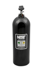 NOS 14760BNOS BOTTLE, 20 LB., W/SUPER HI-FLO, BLACK