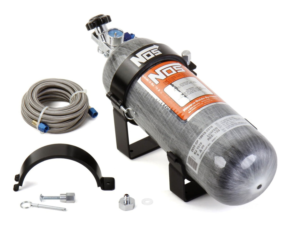 NOS 14765NOS BOTTLE KIT CARBON FIBER