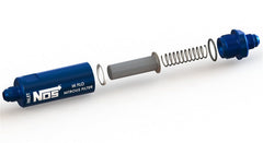 NOS 15558NOS 8AN, HI-FLO NITROUS FILTER, BLUE