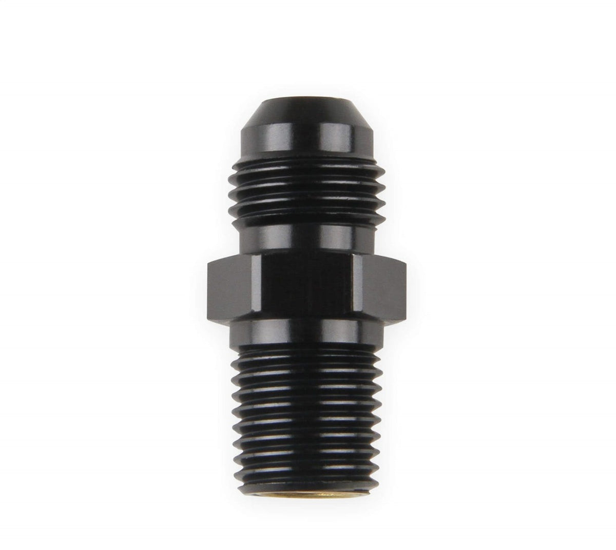 NOS 15564BNOS FILTER, 1/4NPT TO 6AN, STRAIGHT, BLACK