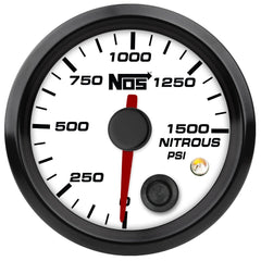 NOS 15940NOS 2-1/16 NOS NITROUS PRES GAUGE-WHT