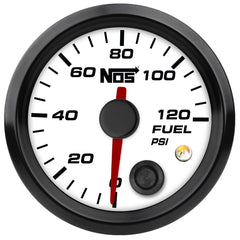 NOS 15942NOS 2-1/16 NOS 0-100PSI FUEL PRES GAUGE-WHT
