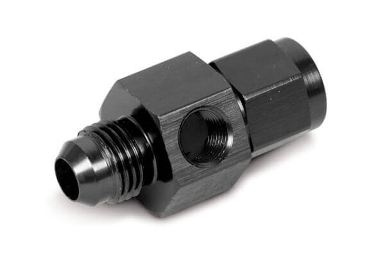 NOS 15956NOS -8 M TO -8 FM 1/8NPT GAUGE ADPTR, BLACK
