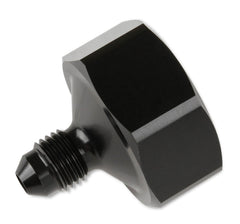 NOS 16226NOS 6AN-660 BOTTLE NUT ADAPTER-AL7075-BLACK