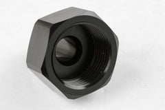 NOS 16233NOS 8AN-660 BOTTLE NUT ADAPTER-AL7075-BLACK