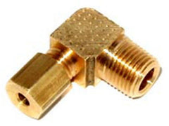 NOS 16434NOS 1/8 NPT-1/8-90 COMP FIT