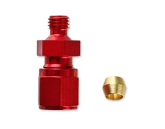 NOS 16445NOS 3/16 HARDLINE TO 1/4-20 FTG - RED
