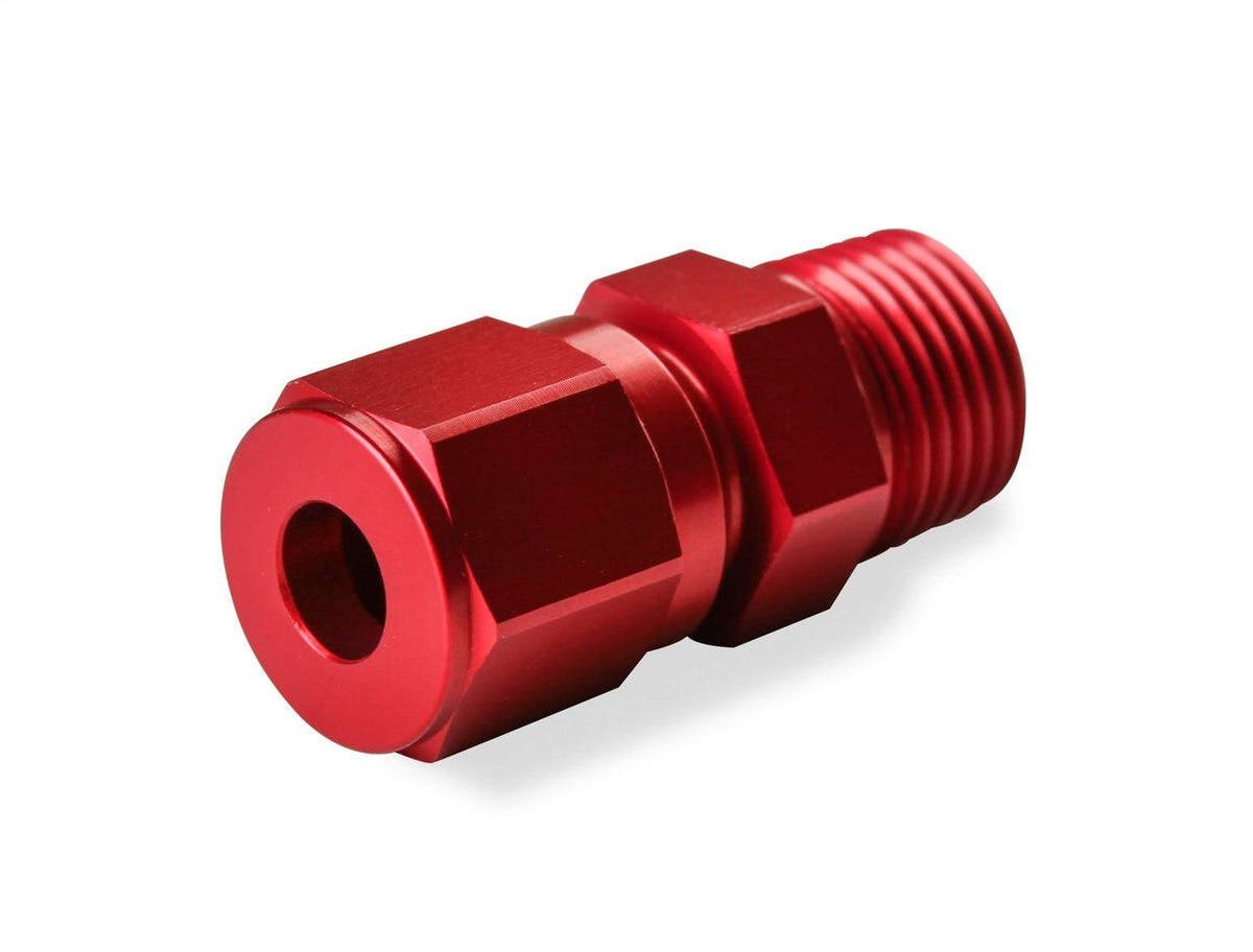 NOS 16448NOS 3/16 HARDLINE TO 1/8-27 NPT FTG - RED