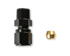 NOS 16449NOS 3/16 HARDLINE TO 1/8-27 NPT FTG - BLACK