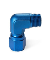 NOS 16476NOS 3/16 HRDLNE TO 90 DEG 1/8 NPT FTG - BLUE