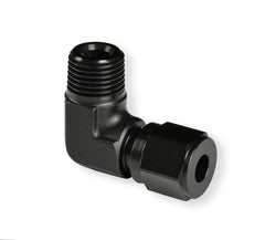 NOS 16478NOS 3/16 HRDLNE TO 90 DEG 1/8 NPT FTG -BLACK