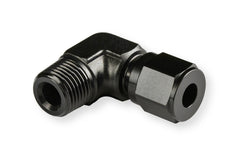 NOS 16478NOS 3/16 HRDLNE TO 90 DEG 1/8 NPT FTG -BLACK