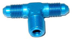 NOS 17250NOS FLARE TEE-3AN X 1/8NPT BLUE